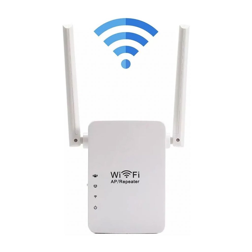 O repetidor é perfeito para distribuir melhor o sinal wi-fi na sua propriedade.