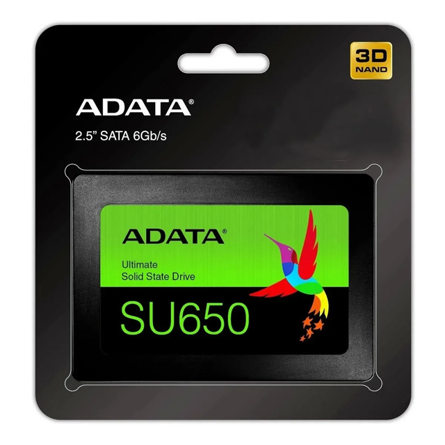 SSD ADATA para comparar diferença entre HD e SSD